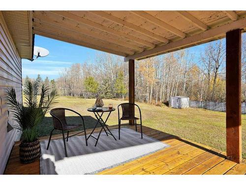 8 Sunnyside Drive, Rural Ponoka County, AB - Outdoor With Deck Patio Veranda With Exterior