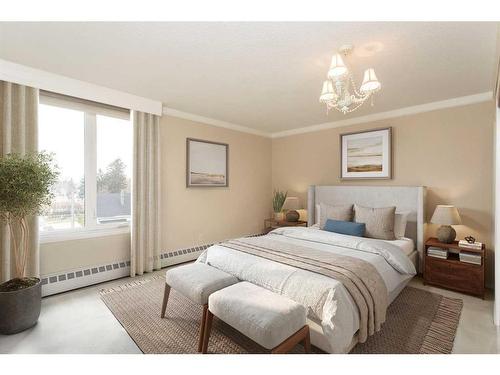 402-4326 Michener Drive, Red Deer, AB - Indoor Photo Showing Bedroom