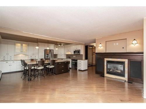 402-4326 Michener Drive, Red Deer, AB - Indoor With Fireplace