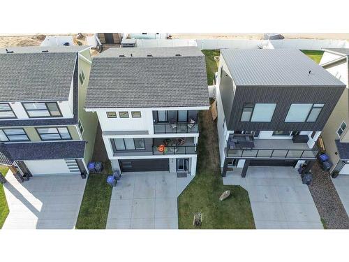 4162 Ryders Ridge Boulevard, Sylvan Lake, AB - Outdoor With Deck Patio Veranda With Facade