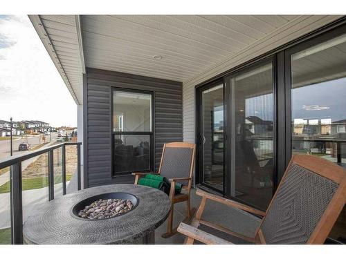 4162 Ryders Ridge Boulevard, Sylvan Lake, AB - Outdoor With Balcony With Deck Patio Veranda With Exterior