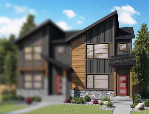 340 Fireside Drive, Cochrane, AB - Outdoor With Facade