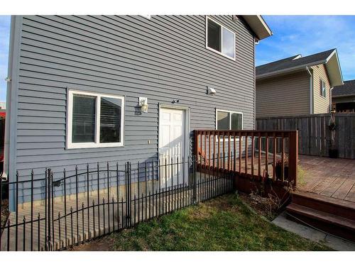 10 Cedar Square, Blackfalds, AB - Outdoor With Deck Patio Veranda With Exterior