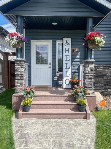 139 Timberstone Way, Red Deer, AB - Outdoor With Deck Patio Veranda