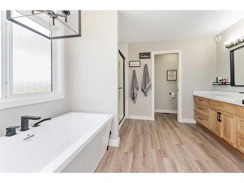 1-421008 Range Road 14, Rural Ponoka County, AB - Indoor Photo Showing Bathroom