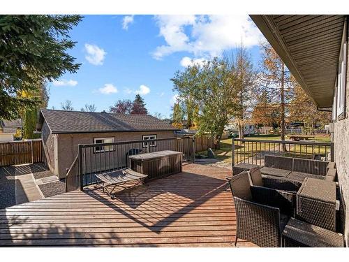 6309 41 Avenue, Camrose, AB - Outdoor With Deck Patio Veranda With Exterior