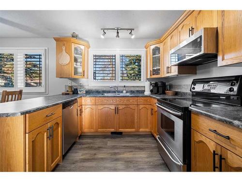 6309 41 Avenue, Camrose, AB - Indoor Photo Showing Kitchen With Double Sink