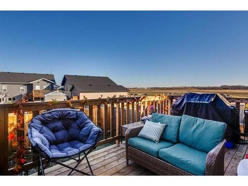 10 Ranchers Close, Lacombe, AB - Outdoor With Deck Patio Veranda With Exterior