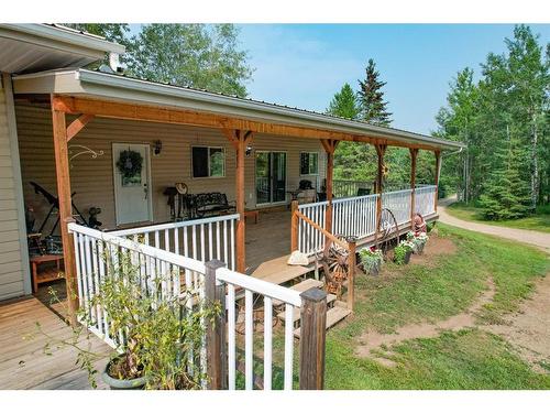 53224 Range Road 61, Rural Parkland County, AB - Outdoor With Deck Patio Veranda With Exterior