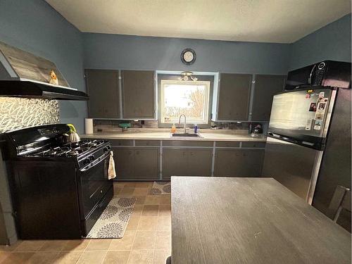 22 Peace Rose Street, Rural Lacombe County, AB - Indoor Photo Showing Kitchen