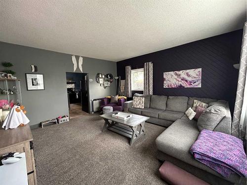 22 Peace Rose Street, Rural Lacombe County, AB - Indoor Photo Showing Living Room