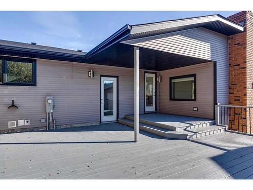 12 Addinell Avenue, Red Deer, AB - Outdoor With Deck Patio Veranda With Exterior