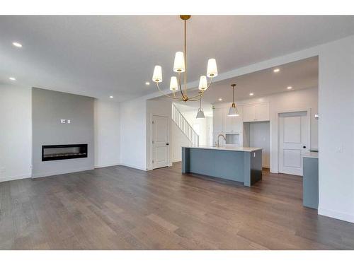 152 Sage Hill Heights Nw, Calgary, AB - Indoor With Fireplace