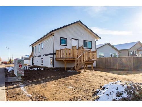 2 Cascade Street, Blackfalds, AB - Outdoor With Deck Patio Veranda With Exterior