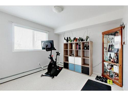 1314-12A Ironside Street, Red Deer, AB - Indoor Photo Showing Gym Room