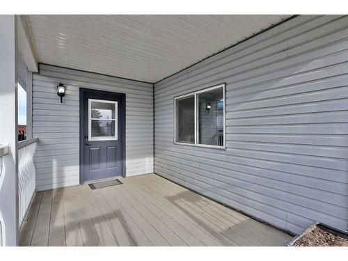 4820 55 Avenue, Camrose, AB - Outdoor With Deck Patio Veranda With Exterior