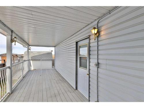 4820 55 Avenue, Camrose, AB - Outdoor With Deck Patio Veranda With Exterior