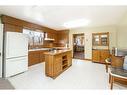 5606 50 Avenue, Lacombe, AB  - Indoor Photo Showing Kitchen With Double Sink 