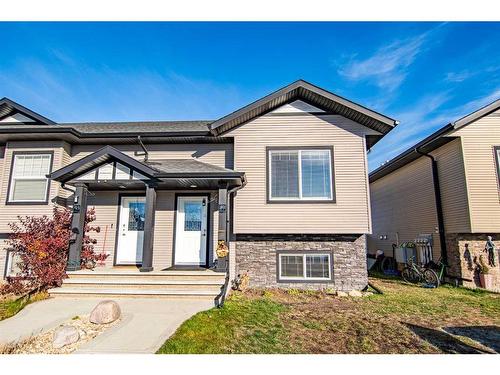 89 Crimson Court, Blackfalds, AB - Outdoor With Facade