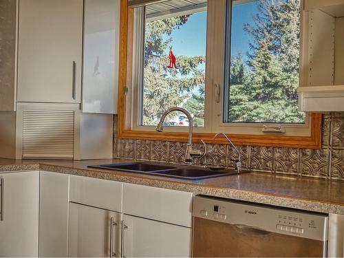 815 8 Street North, Three Hills, AB - Indoor Photo Showing Kitchen With Double Sink