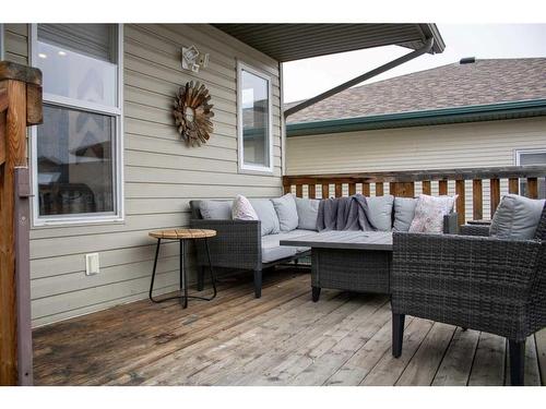 4709 Westbrooke Road, Blackfalds, AB - Outdoor With Deck Patio Veranda With Exterior