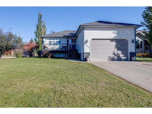 5238 45 Avenue, Rimbey, AB - Outdoor With Deck Patio Veranda With Facade