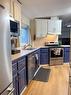 5016 47 Street, Hardisty, AB  - Indoor Photo Showing Kitchen With Double Sink 