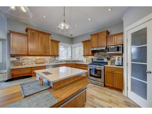 136 Ammeter Crescent, Red Deer, AB - Indoor Photo Showing Kitchen