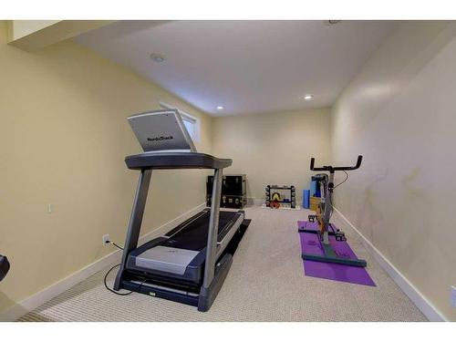 136 Ammeter Crescent, Red Deer, AB - Indoor Photo Showing Gym Room