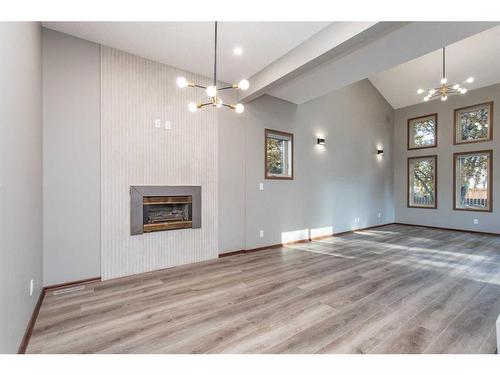 63 Addinell Close, Red Deer, AB - Indoor With Fireplace