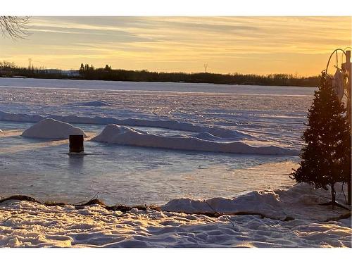 4804 Lake Street, Alix, AB - Outdoor With Body Of Water With View