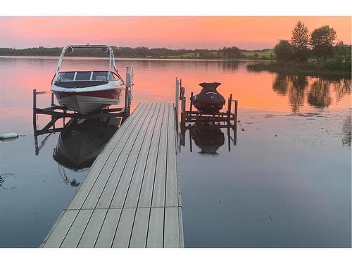 4804 Lake Street, Alix, AB - Outdoor With Body Of Water With View