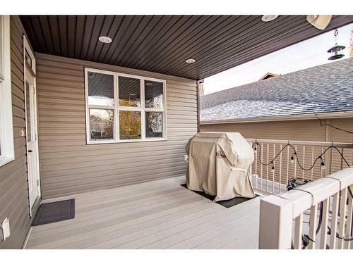 100 Vincent Close, Red Deer, AB - Outdoor With Deck Patio Veranda With Exterior