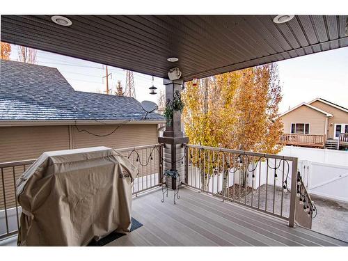 100 Vincent Close, Red Deer, AB - Outdoor With Deck Patio Veranda With Exterior