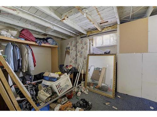 1836 21 Avenue, Delburne, AB - Indoor Photo Showing Basement