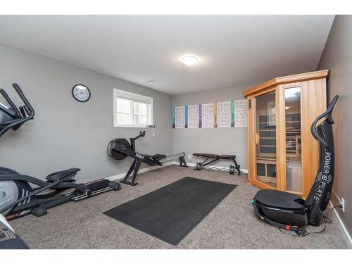 80 Trimble Close, Red Deer, AB - Indoor Photo Showing Gym Room