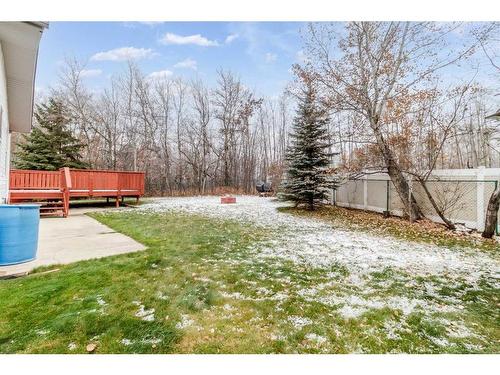 13 Westwood Court South, Sylvan Lake, AB - Outdoor With Backyard