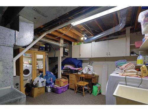 113 Vrolson Road, Bawlf, AB - Indoor Photo Showing Basement