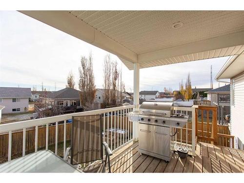 122 Langford Crescent, Red Deer, AB - Outdoor With Deck Patio Veranda With Exterior