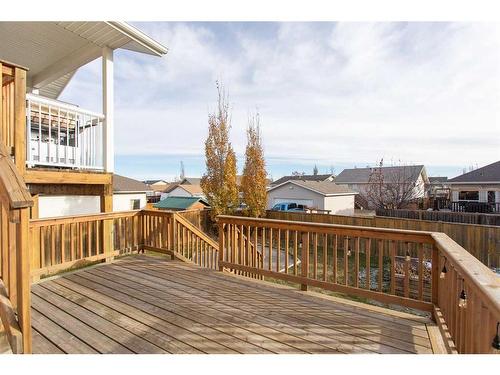 122 Langford Crescent, Red Deer, AB - Outdoor With Deck Patio Veranda With Exterior