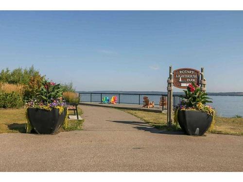 108-5210 Lakeshore Drive, Sylvan Lake, AB - Outdoor With Body Of Water With View