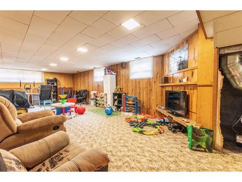 4607 55 Street, Stettler, AB - Indoor Photo Showing Basement