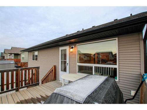 199 Cedar Square, Blackfalds, AB - Outdoor With Deck Patio Veranda With Exterior