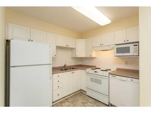 111-56 Carroll Crescent, Red Deer, AB - Indoor Photo Showing Kitchen With Double Sink