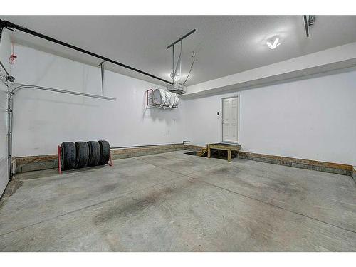 100 Thompson Crescent, Red Deer, AB - Indoor Photo Showing Garage