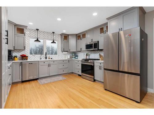 47440 Highway 854 Highway, Rural Camrose County, AB - Indoor Photo Showing Kitchen