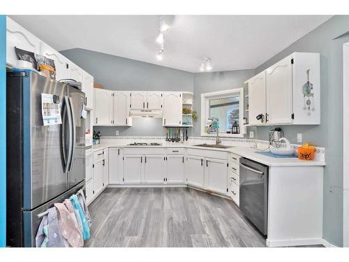 14 Hallgren Drive, Sylvan Lake, AB - Indoor Photo Showing Kitchen