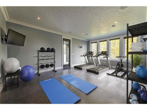 23 Bannerman Close, Red Deer, AB - Indoor Photo Showing Gym Room