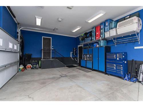 23 Bannerman Close, Red Deer, AB - Indoor Photo Showing Garage