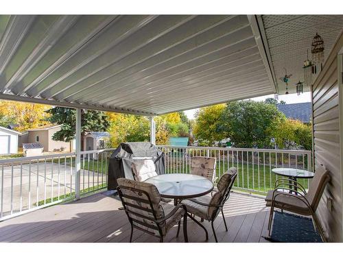 14 Pickwick Lane, Lacombe, AB - Outdoor With Deck Patio Veranda With Exterior